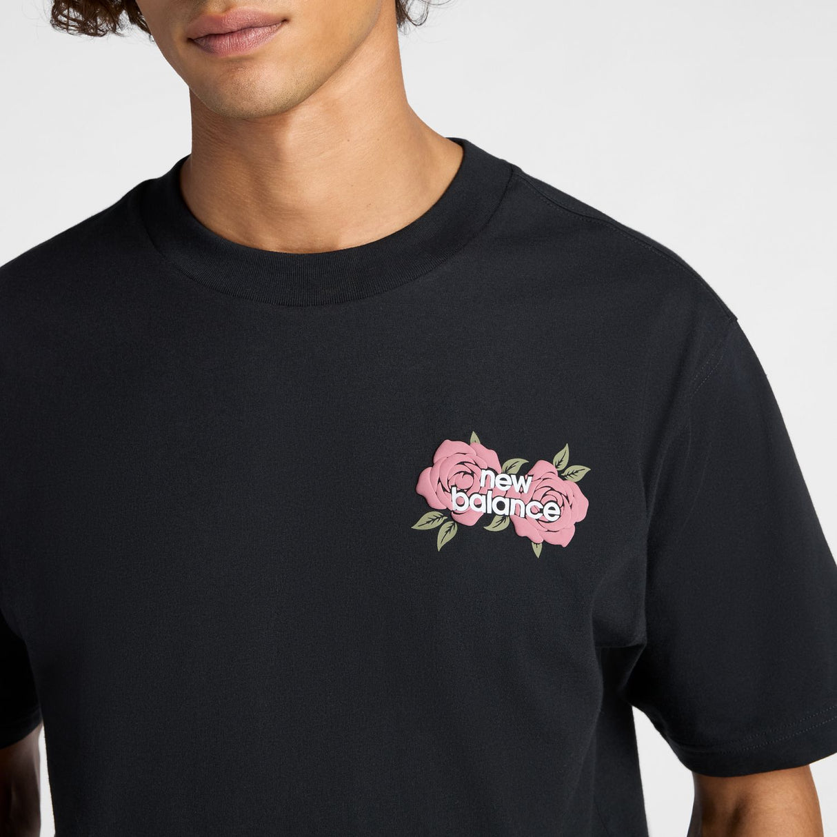 New Balance Men's Linear Rose T-Shirt-4