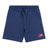 New Balance Boys' French Terry Stacked Logo Shorts-1