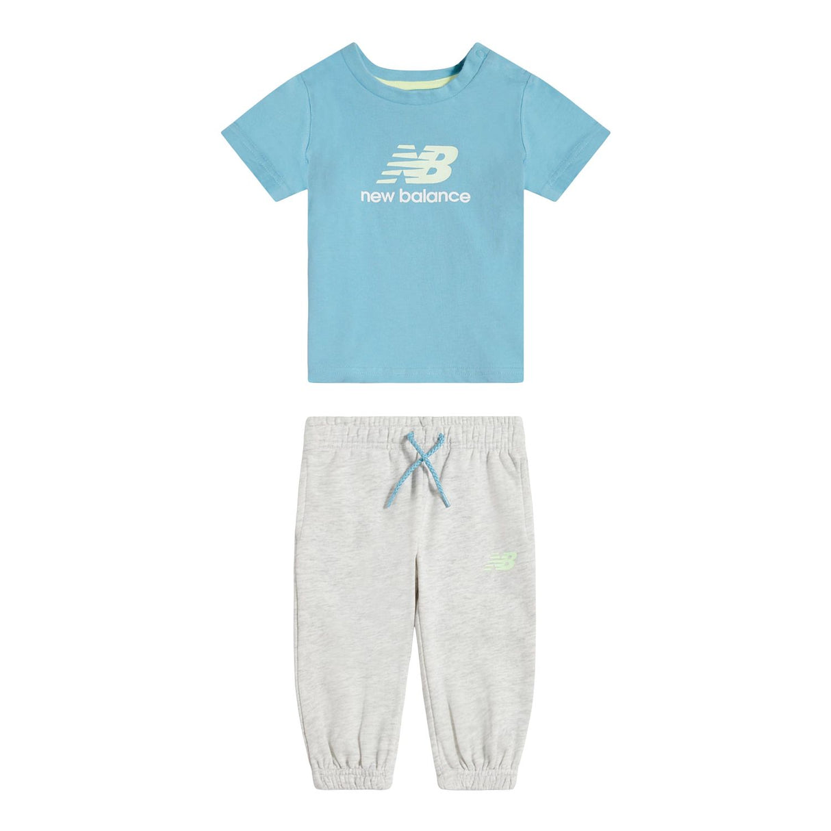 New Balance Infant & Toddler Colourblock T-Shirt & Jog Set-1