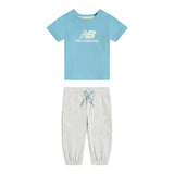 New Balance Infant & Toddler Colourblock T-Shirt & Jog Set-1