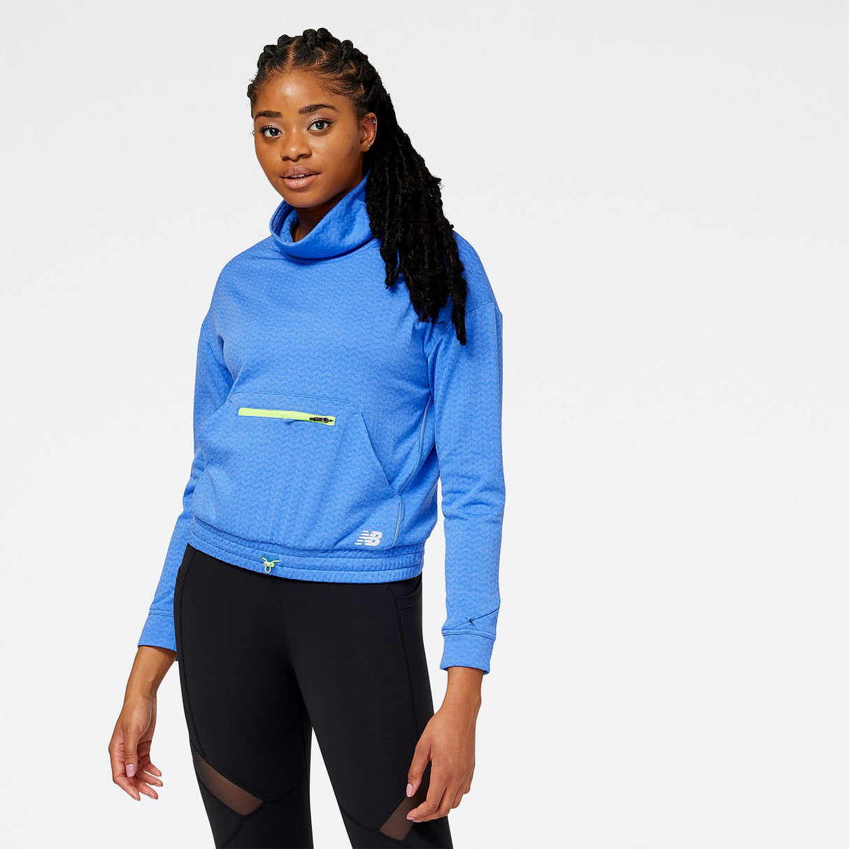 New Balance Women's Heat Grid Funnel Pullover-1