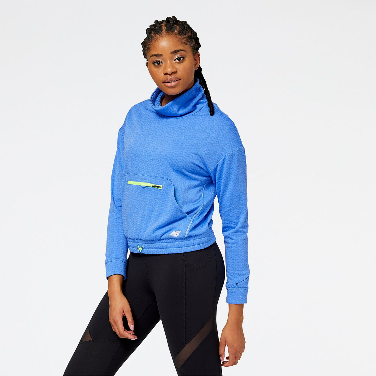 New Balance Women's Heat Grid Funnel Pullover-2