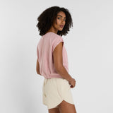 New Balance Women's Heritage French Terry Crop T-Shirt-4