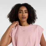 New Balance Women's Heritage French Terry Crop T-Shirt-6