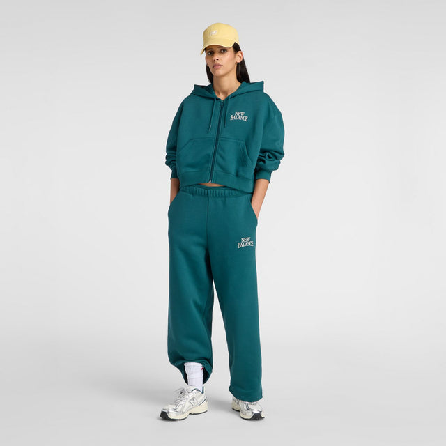 New Balance Women's Trackside Fleece Full Zip-1