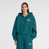 New Balance Women's Trackside Fleece Full Zip-2