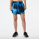 New Balance Men's Printed Impact Run 5 Inch Shorts-1