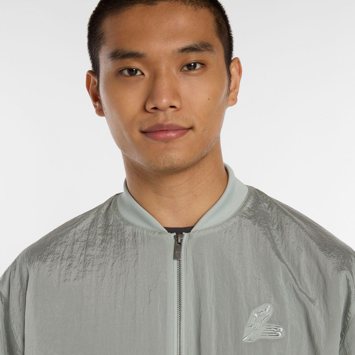 New Balance Men's Shohei Signature Crinkle Nylon Jacket-5