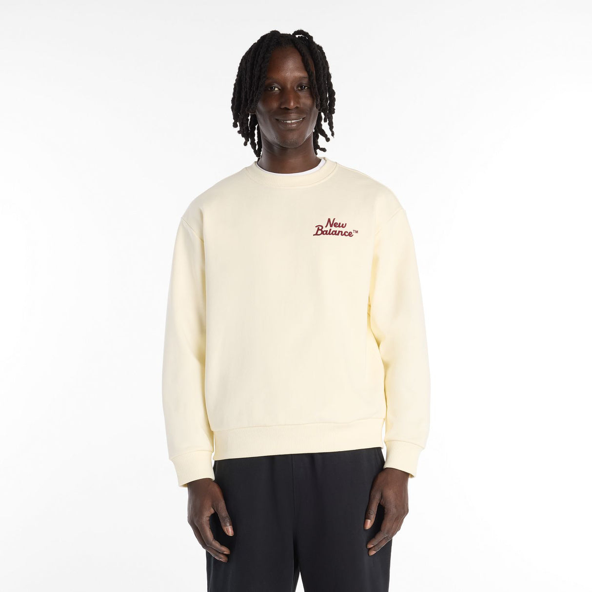 New Balance Men's LNY Crew Sweat Western Fit-1