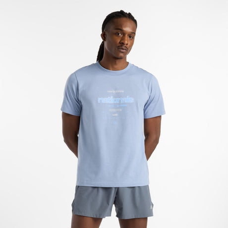 New Balance Men's Nationals Outdoor Sport Jersey Logo T-Shirt-1