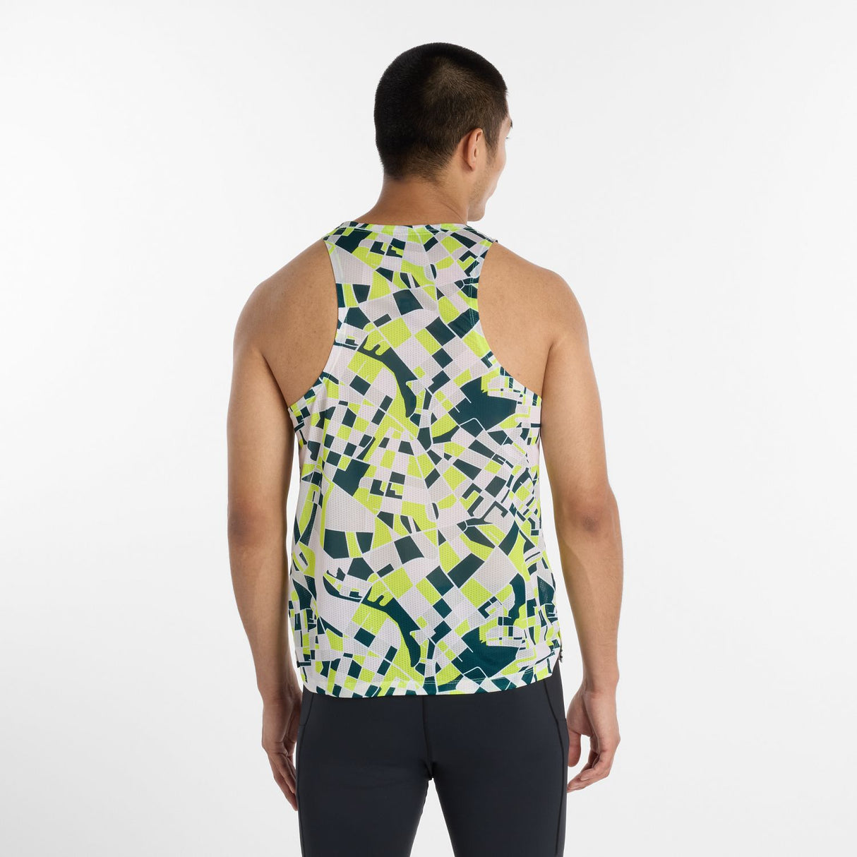 New Balance Men's RBC Brooklyn Half Printed RC Essential Singlet-4
