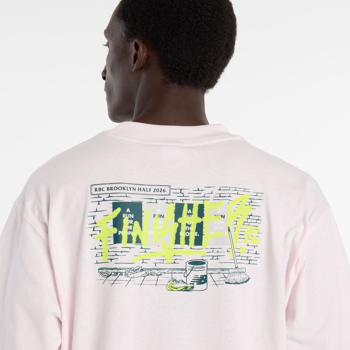 New Balance Men's RBC Brooklyn Half Oversized Finisher T-Shirt-4