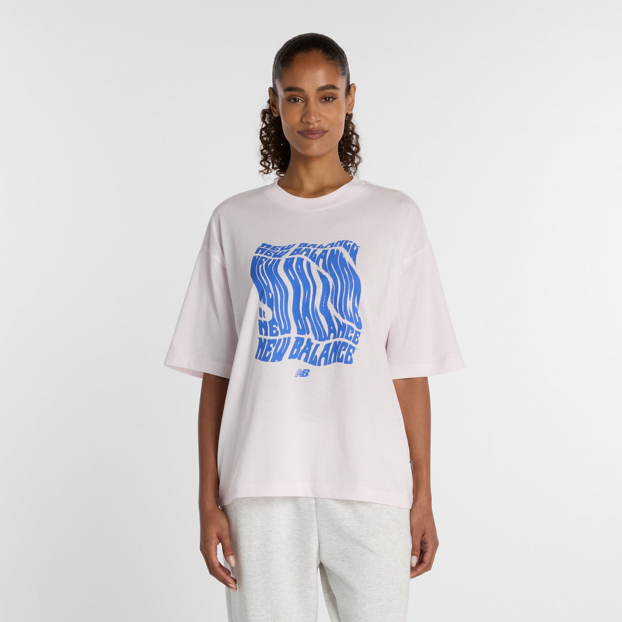 New Balance Women's Wavey Relaxed T-Shirt-1