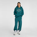 New Balance Women's Trackside Fleece Hoodie-1