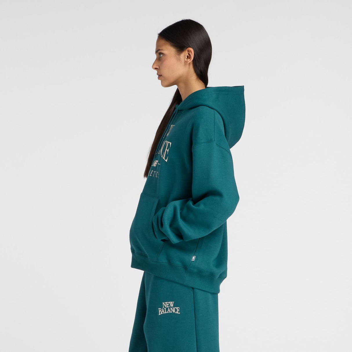 New Balance Women's Trackside Fleece Hoodie-3