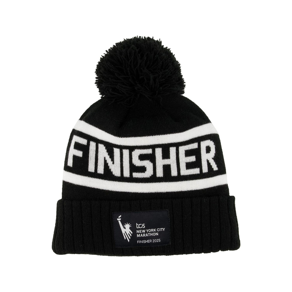 New Balance NYC Marathon Finisher Pom Beanie-1