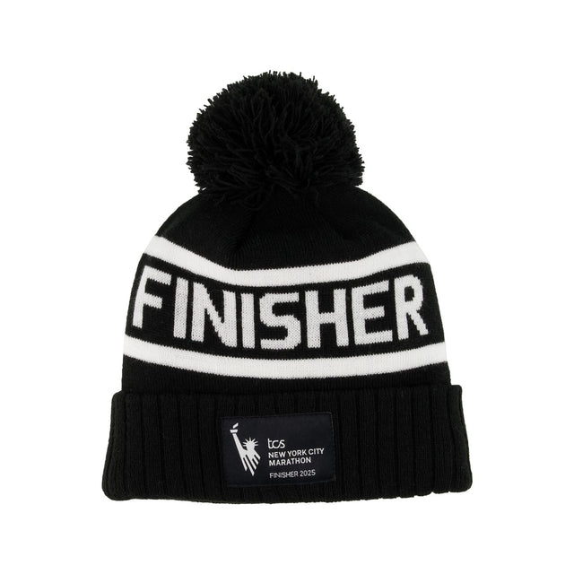 New Balance NYC Marathon Finisher Pom Beanie-1
