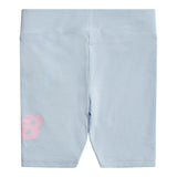 New Balance Girls' Stacked Logo Cycle Shorts-2