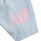 New Balance Girls' Stacked Logo Cycle Shorts-3
