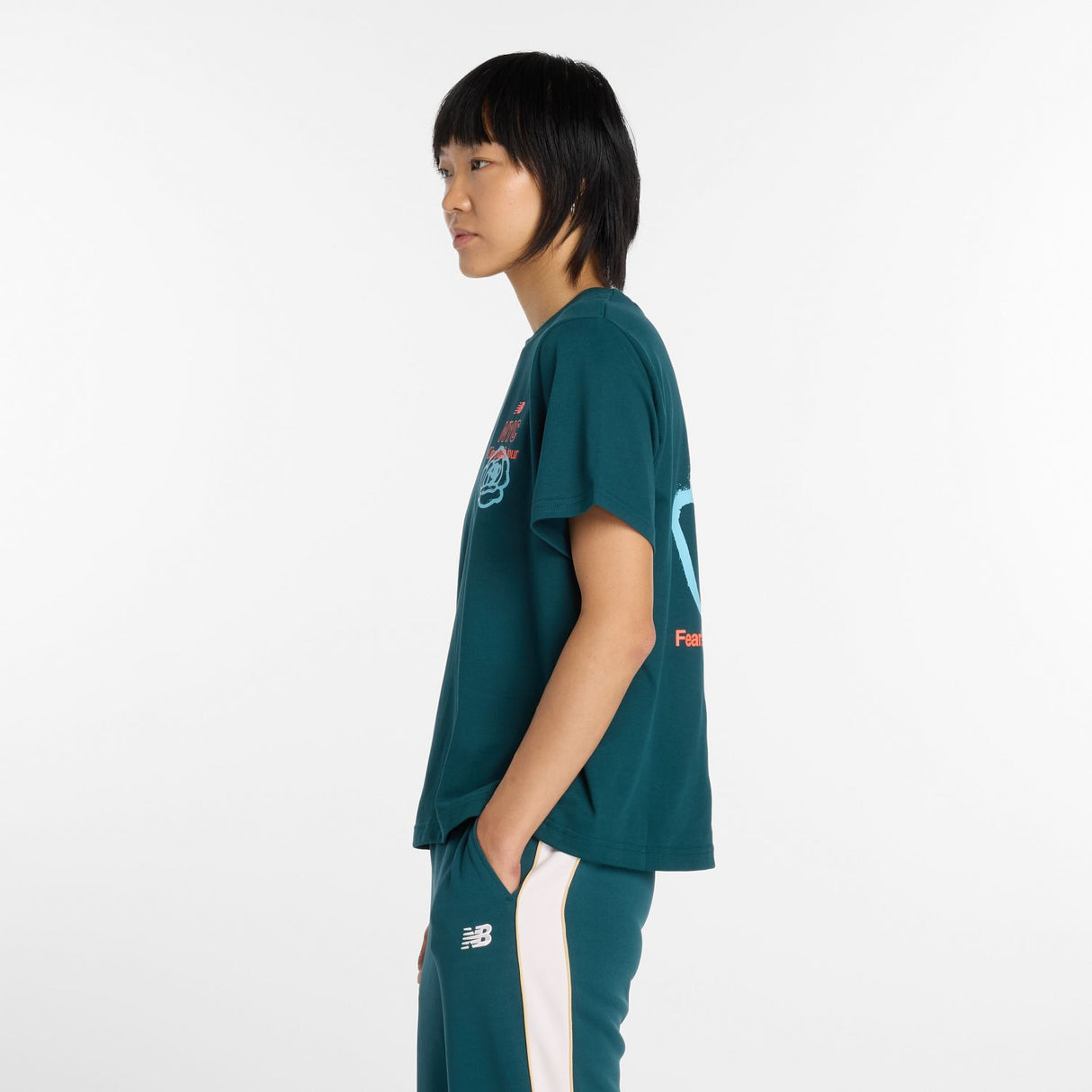 New Balance Women's NY City Run Relaxed T-Shirt-3