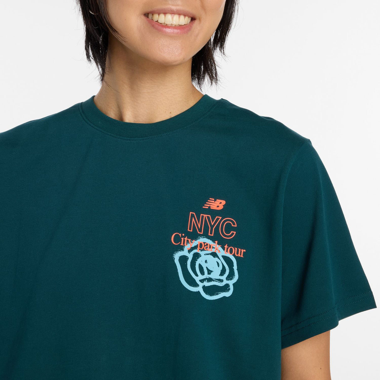 New Balance Women's NY City Run Relaxed T-Shirt-6