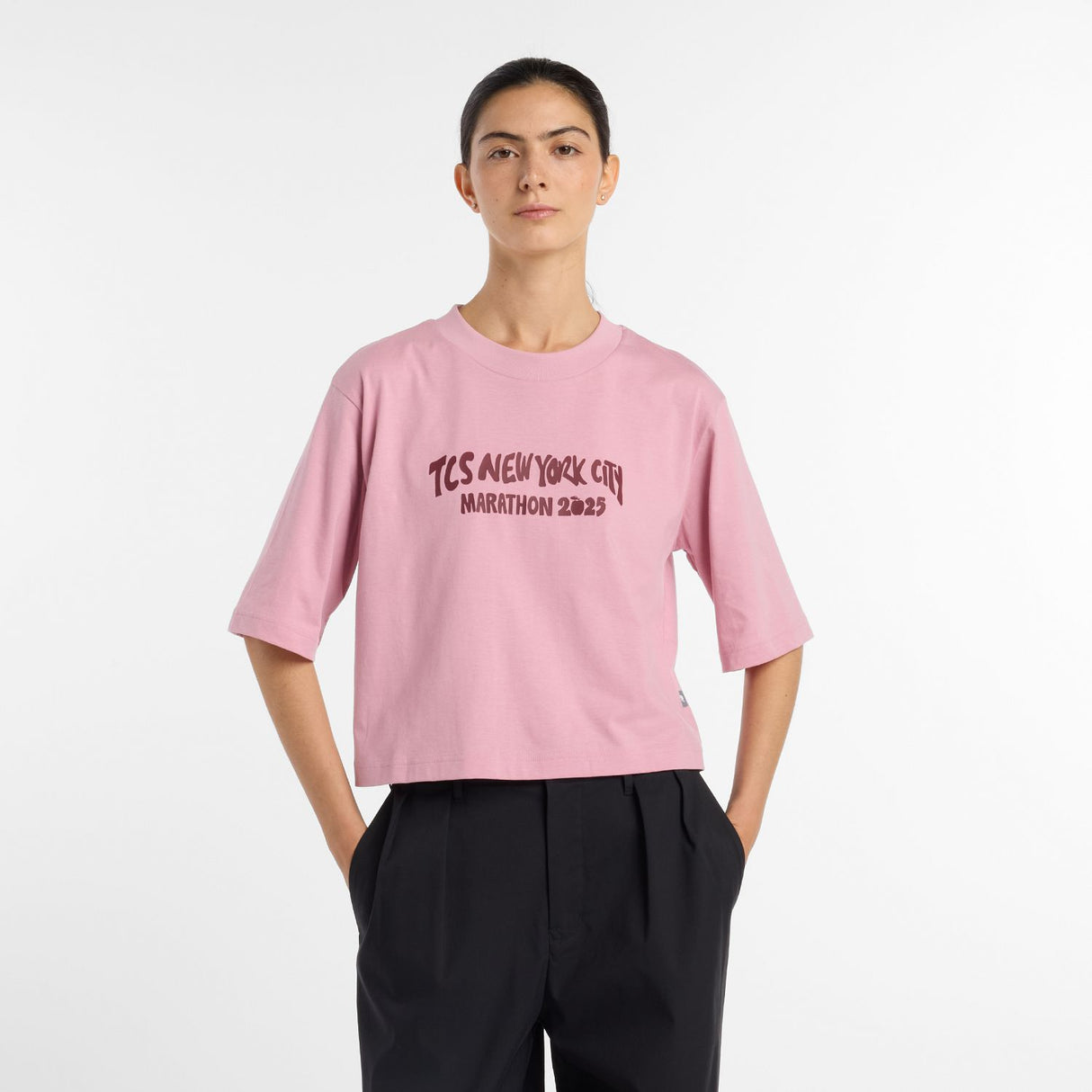 New Balance Women's NYC Marathon Relaxed T-Shirt-2