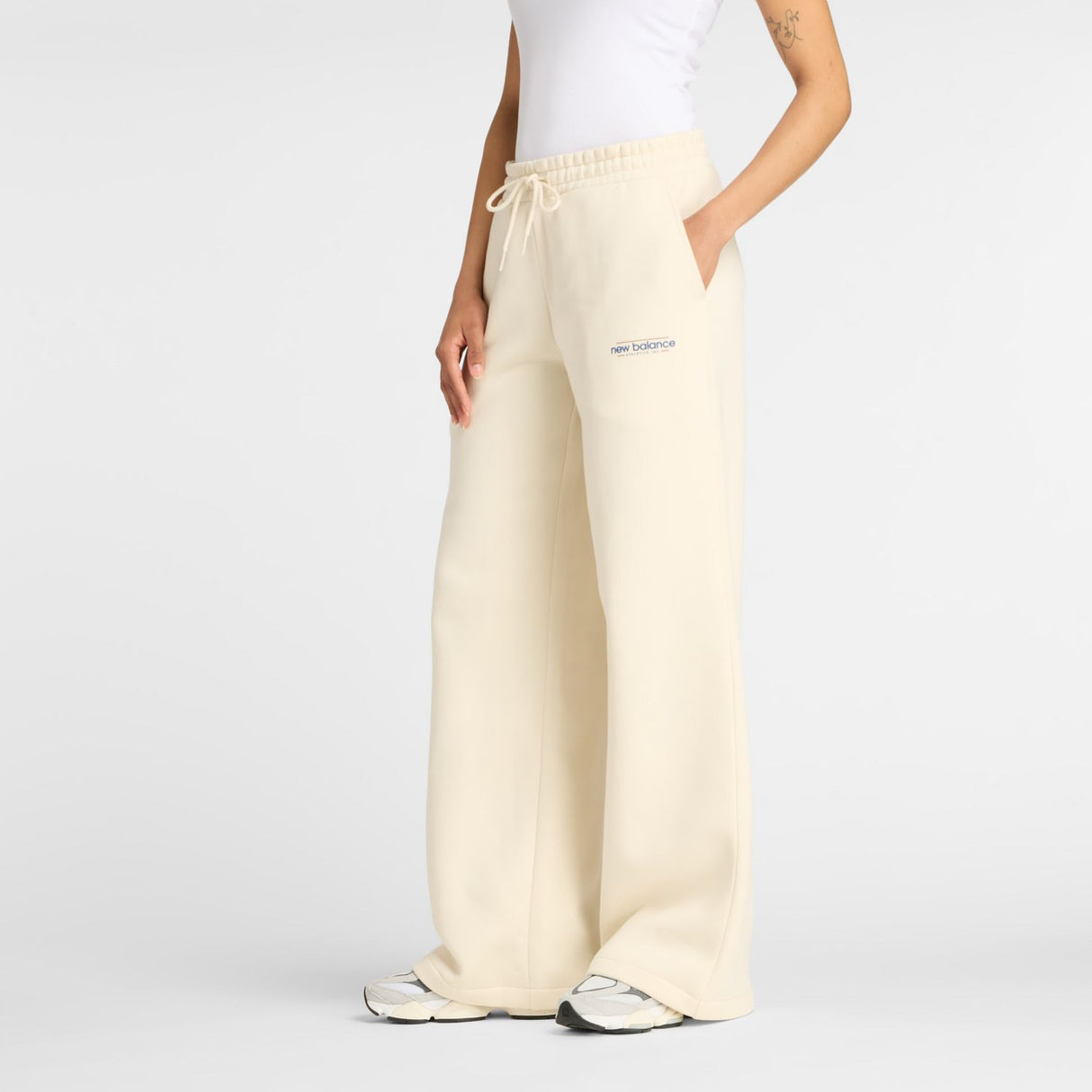 New Balance Women's Reimagined Fleece Wide Leg Pants-2