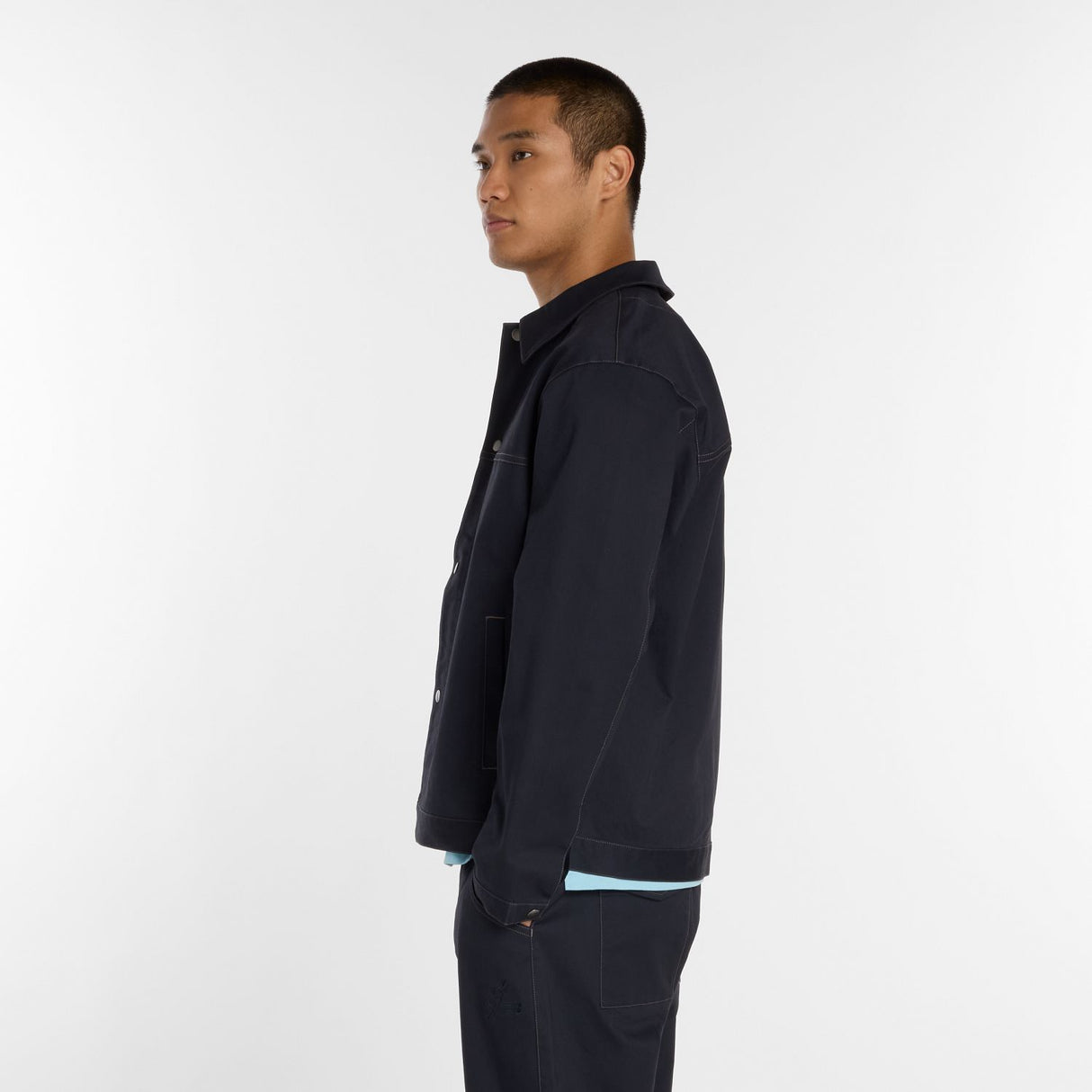 New Balance Men's Shohei Signature Woven Twill Lined Jacket-3