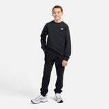 New Balance Boys' French Terry Small Logo Crew-4