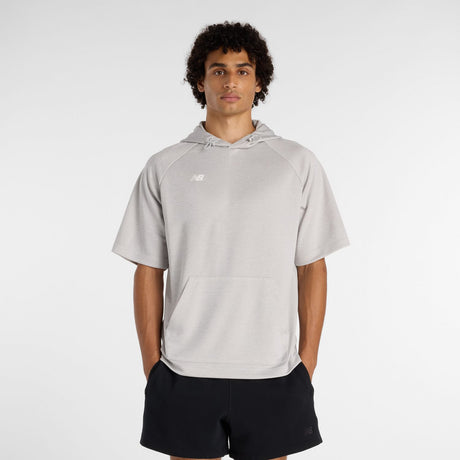 New Balance Men's Short Sleeve Hoodie-1