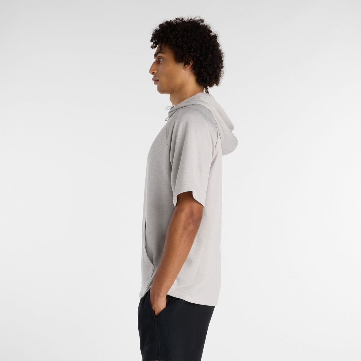 New Balance Men's Short Sleeve Hoodie-2