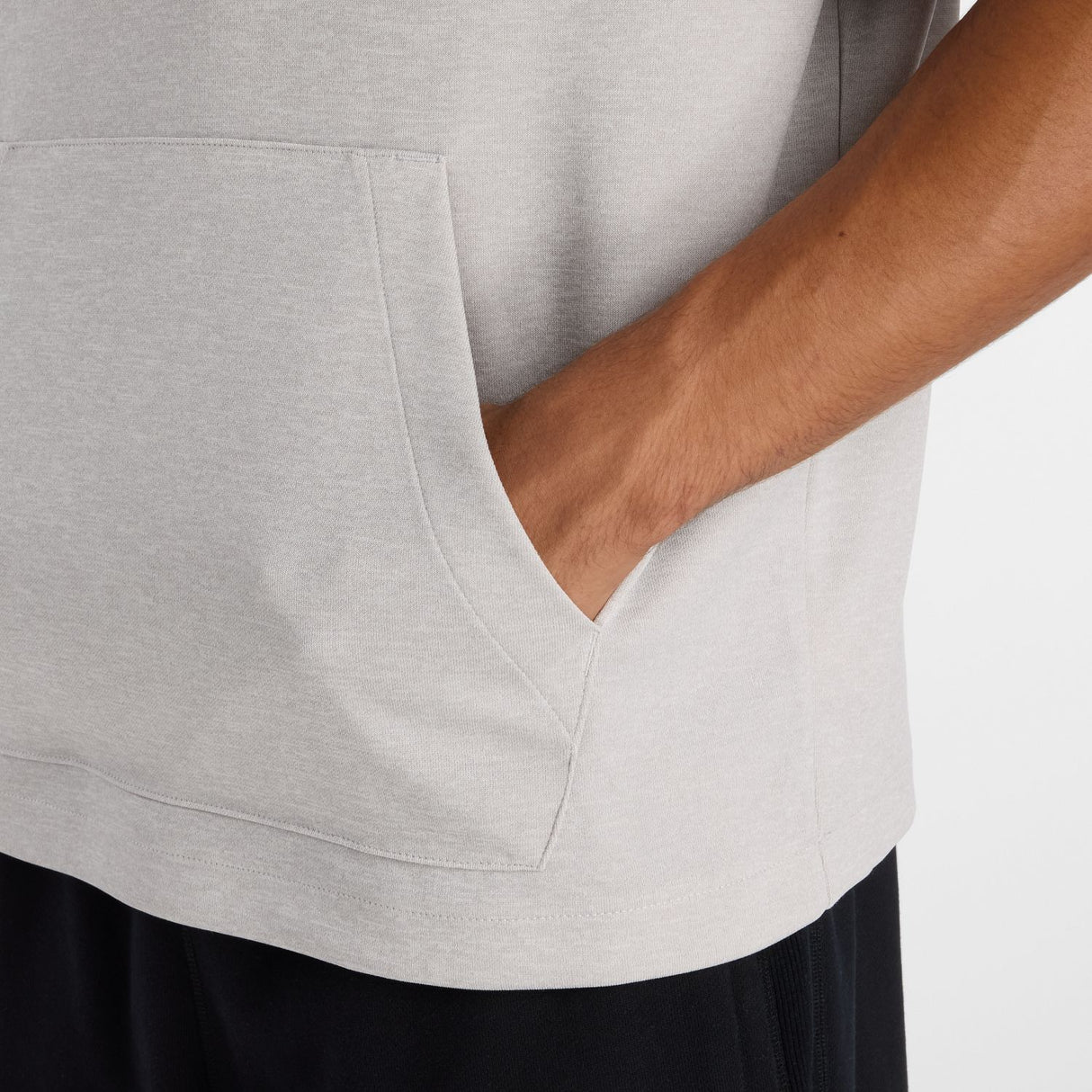 New Balance Men's Short Sleeve Hoodie-5