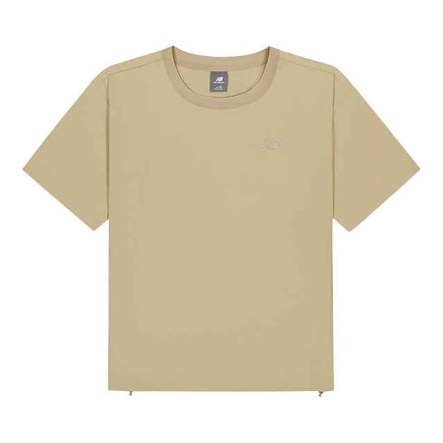 New Balance Women's NB X Shifted Woven Short Sleeve Top-1