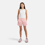 New Balance Girls' Linear Team Shorts-5