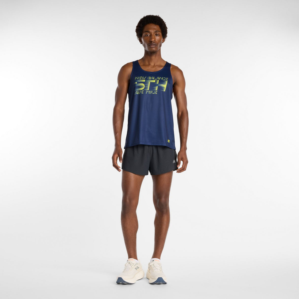 New Balance Men's 5th Avenue Mile Singlet-1