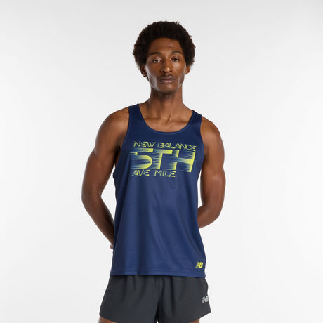 New Balance Men's 5th Avenue Mile Singlet-2