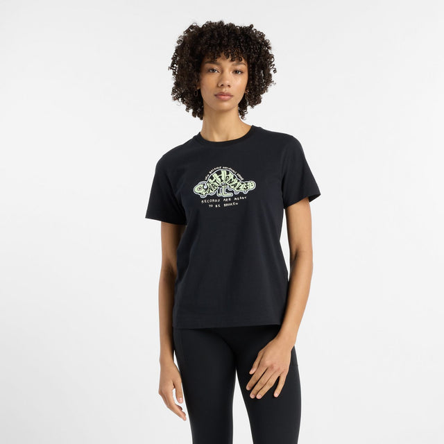 New Balance Women's Sport Essentials Jersey Logo T-Shirt-1
