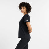 New Balance Women's Sport Essentials Jersey Logo T-Shirt-2
