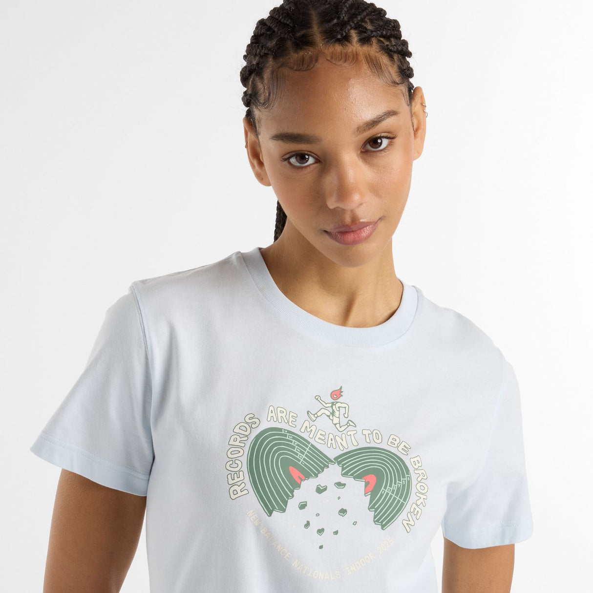 New Balance Women's Sport Essentials Jersey Logo T-Shirt-4