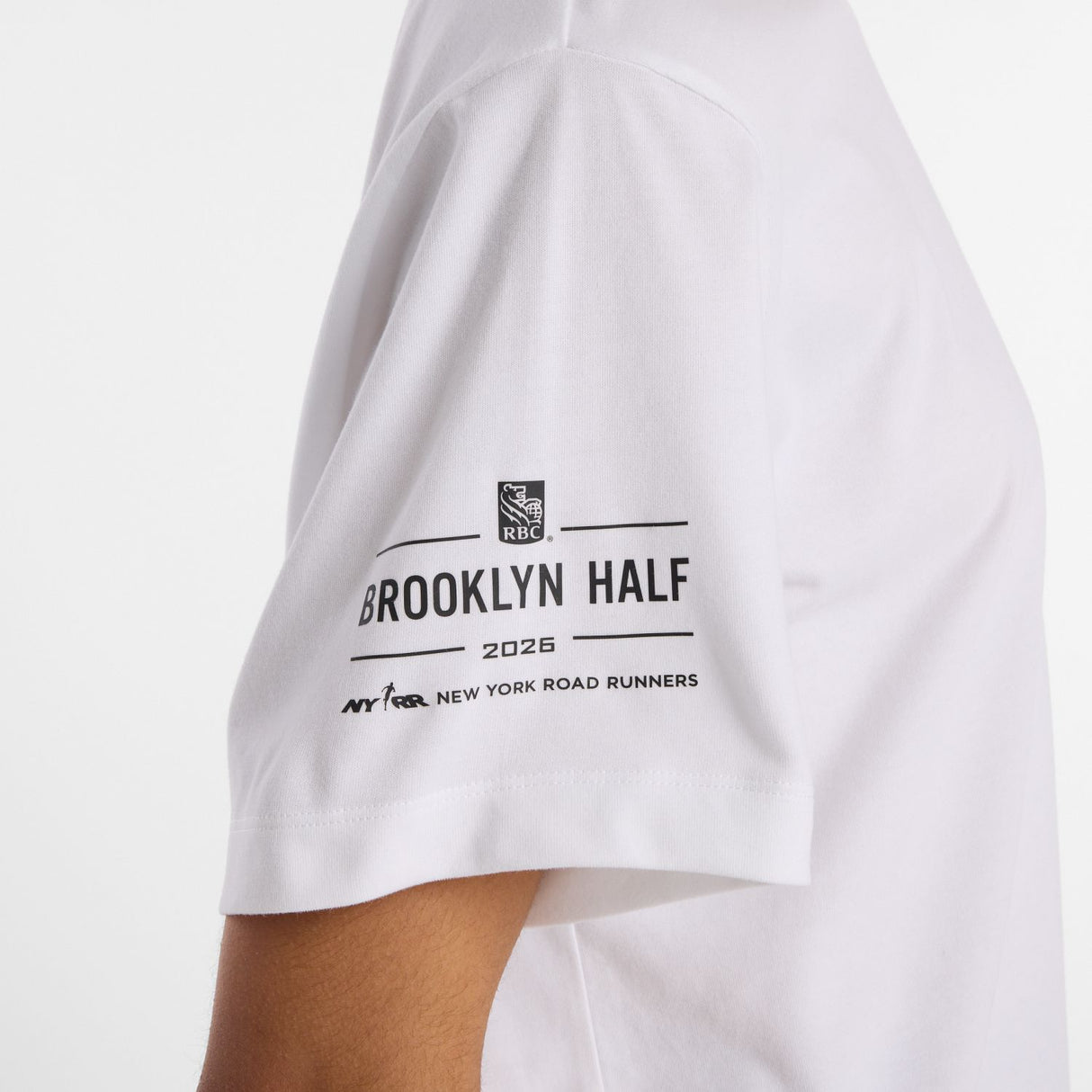 New Balance Women's RBC Brooklyn Half Graphic T-Shirt - Newspaper-6