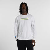 New Balance Men's United Airlines NYC Half Cotton Long Sleeve-1