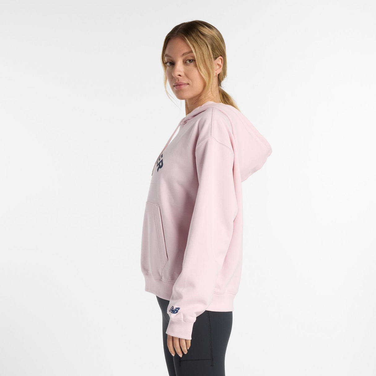 New Balance Women's United Airlines NYC Half French Terry Finisher Hoodie-4
