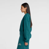 New Balance Women's Trackside Fleece Crew-3