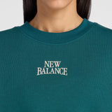 New Balance Women's Trackside Fleece Crew-5