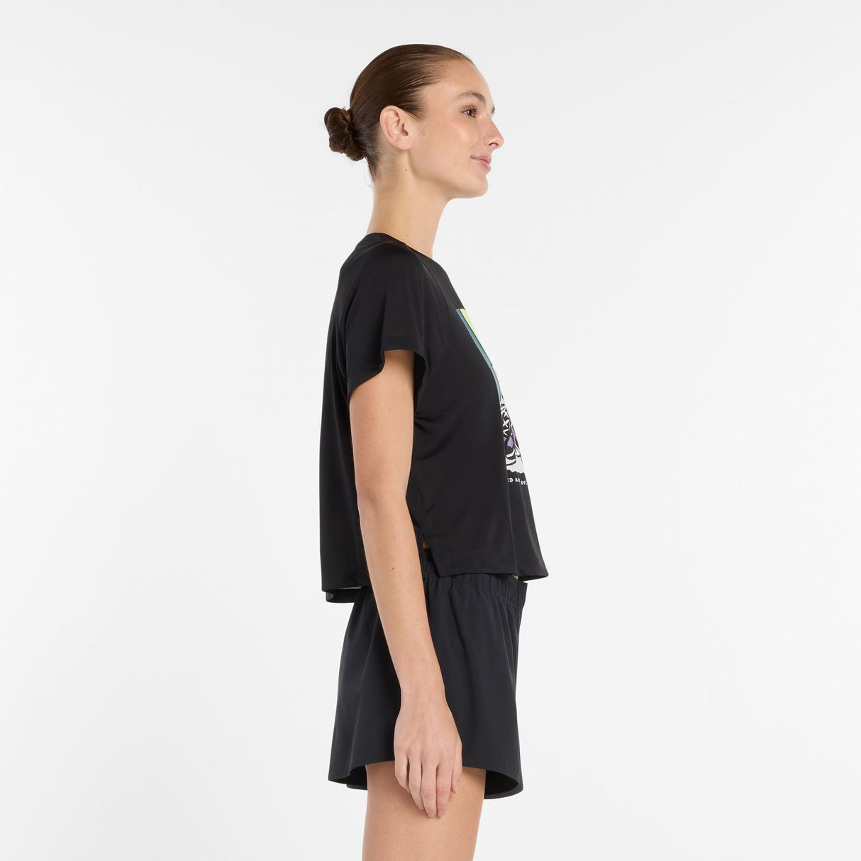 New Balance Women's United Airlines NYC Half Drapey Jersey T-Shirt-2