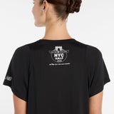 New Balance Women's United Airlines NYC Half Drapey Jersey T-Shirt-5