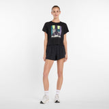 New Balance Women's United Airlines NYC Half Drapey Jersey T-Shirt-8