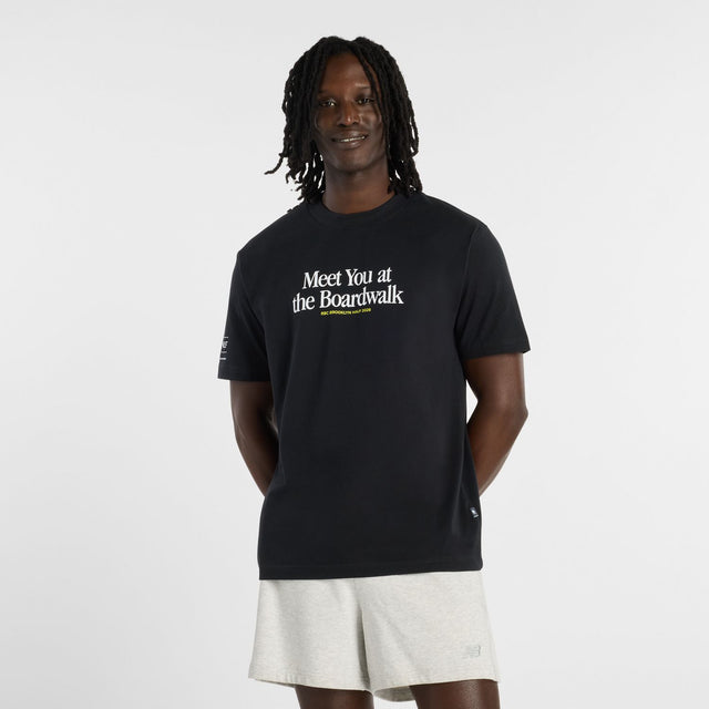New Balance Men's RBC Brooklyn Half Slogan Graphic T-Shirt-1