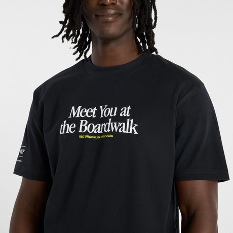 New Balance Men's RBC Brooklyn Half Slogan Graphic T-Shirt-4
