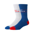 New Balance Daily Essentials Graphic Cushion Crew 2 Pack-1